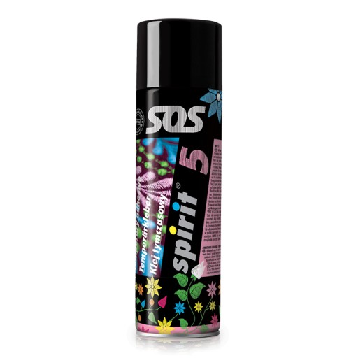 KLEJ TYMCZASOWY W SPRAY-u 500 ml. SPIRIT 5