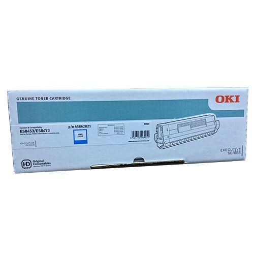Toner org. OKI 45862821 Cyan ES8453 ES8473