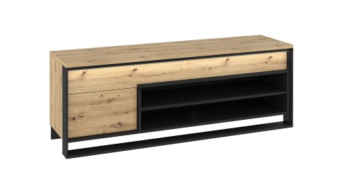 Szafka RTV Quant QA-04 oświetlenie LED loft