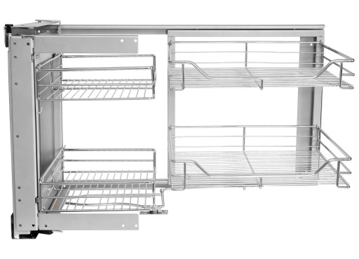 Kosz Cargo Magic Corner 900mm PTJ017GA AMIX Lewy
