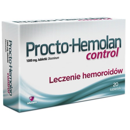 Procto-Hemolan control 20tabl. hemoroidy