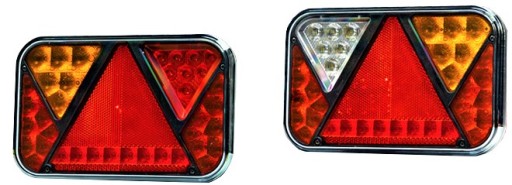 Задний фонарь SET LED лампы FT-270 12V Прицеп Эвакуатор 6 функций L+R