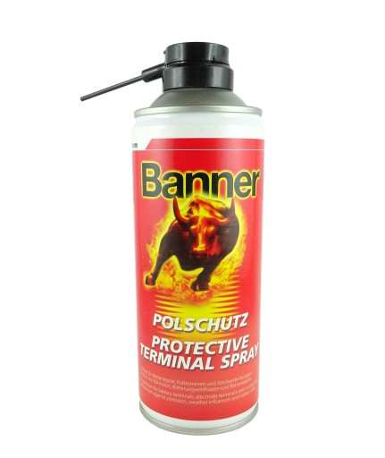 Smar do biegunów klem akumulatorów BANNER spray