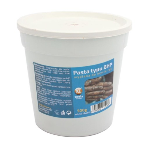 PASTA DO RĄK BHP Z MYDLANA MYCIA CZYSZCZENIA 0,5kg