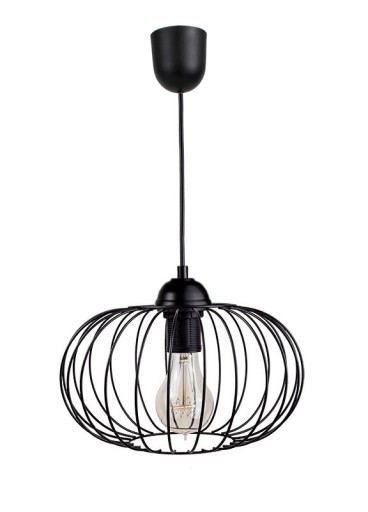 LAMPA WISZĄCA ŻYRANDOL PLAFON RETRO EDISON LED