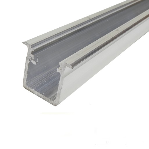 Profil aluminiowy G taśmy led surowy 1m Głęboki