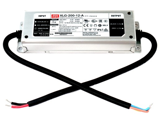 ZASILACZ MEAN WELL XLG-200-12-A 192W 12V 16A IP67