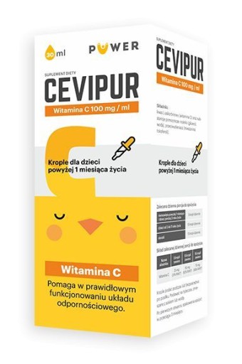 CEVIPUR C krople 30 ml witamina C dla dzieci