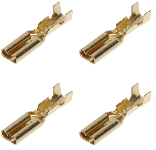 KONEKTOR ŻEŃSKI KONEKTORY GŁOŚNIKOWE 2,8MM 4SZT