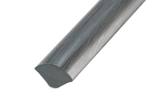 ĆWIERĆWAŁEK Listwa Wykończeniowa PCV Cokół 13x13mm SZARY 2,5mb