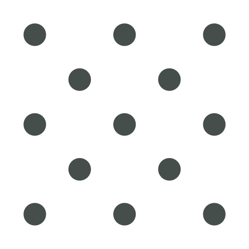 Szablon malarski TAPETY Polka Dot 60 x 60 cm