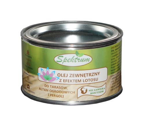 Olej zewnętrzny do drewna SPEKTRUM 300ml