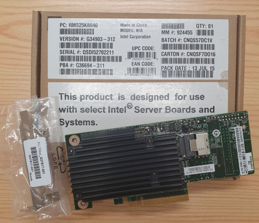 Moduł Intel - Integrated RAID Module RMS25KB040