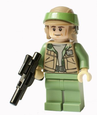 Lego Star Wars Rebel Commando +BROŃ - 9489