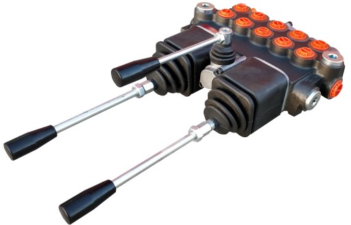 ROZDZIELACZ HYDRAULICZNY 5 SEK 40L + 2 JOYSTICKI