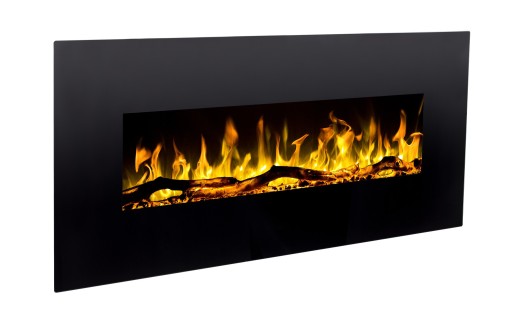 Kominek elektryczny LED Albion 50 BEZ FUNCKJI GRZANIA, szer.128 cm Aflamo