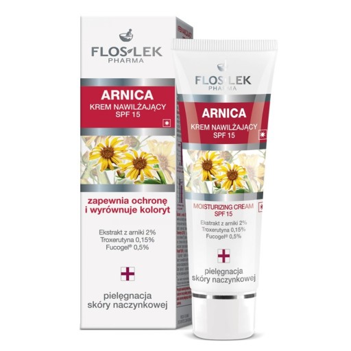 KREM NAWILŻAJĄCY SPF 15 ARNICA FLOSLEK 50 ML 5103