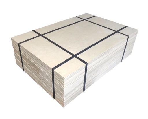 SKLEJKA 3 MM 60 x 30 CM KLASA 1 DO LASERA 25 SZT
