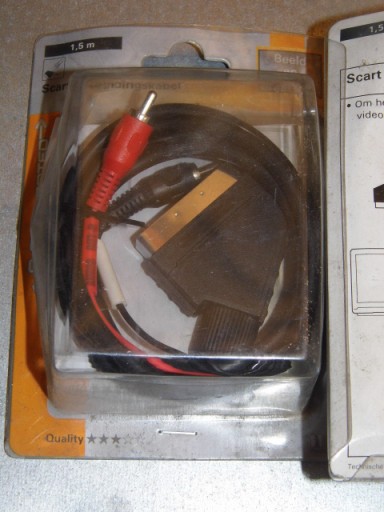 Kabel przewód Scart Audio 1,5 m
