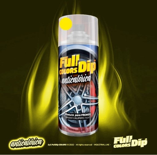 Farba ŻAROODPORNA spray 400ml ŻÓŁTA