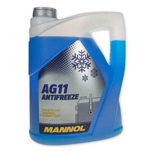 MANNOL AG11 -40°C PŁYN DO CHŁODNIC 5L NIEBIESKI