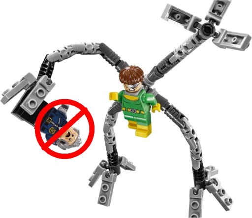 Lego 76059 @@@ DOCTOR OCTOPUS @@@ figurka + MACKI!!