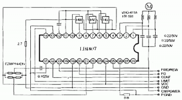 LB1807 HSOP28 3-PHASE CAPSTAN