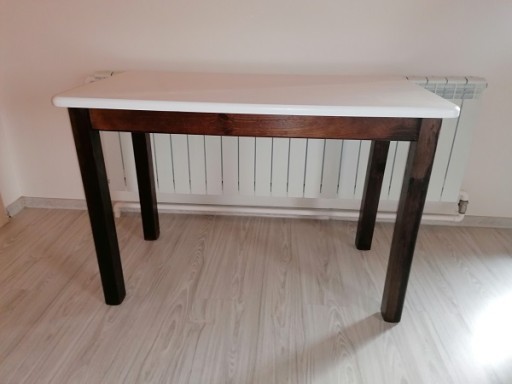 STÓŁ KUCHENNY 80X60 SOSNOWY DWUKOLOROWY