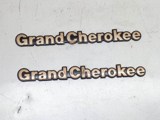 GRAND CHEROKEE ZJ 92-98r..EMBLEMATY NA DRZWI PRZÓD