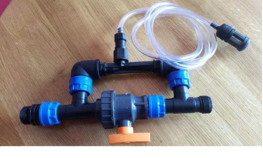 Napowietrzacz wody inżektor aspirator zwężka 3/4