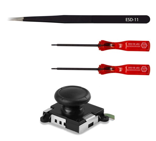 ZESTAW GAŁKA 3D ANALOG ŚRUBOKRĘT Y TRI-WING SWITCH