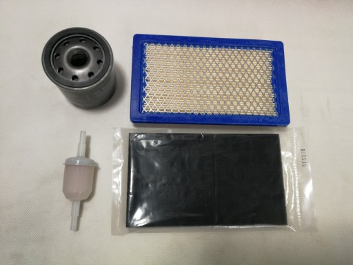 ZESTAW FILTRÓW SILNIK KAWASAKI FH430V + ŚWIECE ZAP
