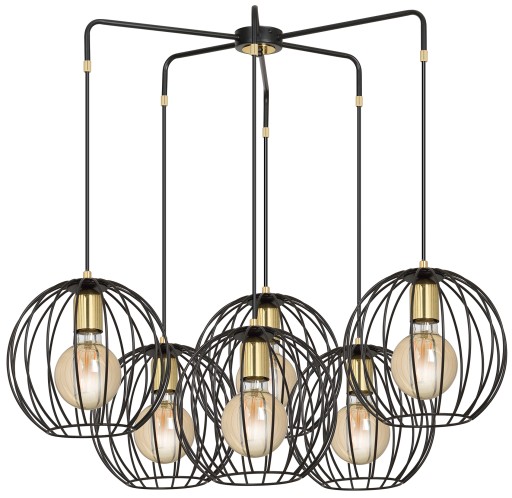 WISZĄCA LAMPA LOFT LED DRUCIAK DIAMENT ALBIO
