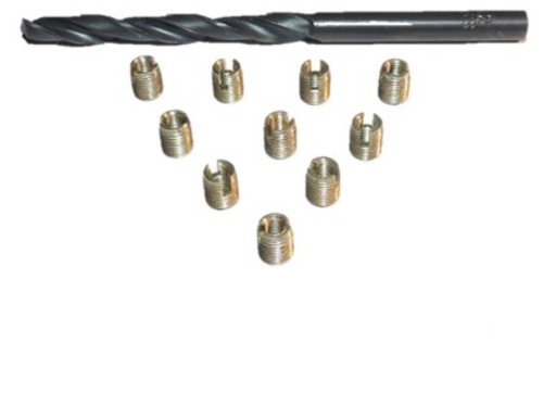 Tulejki zerwany napraw gwint M10 x1,5 18mm komplet