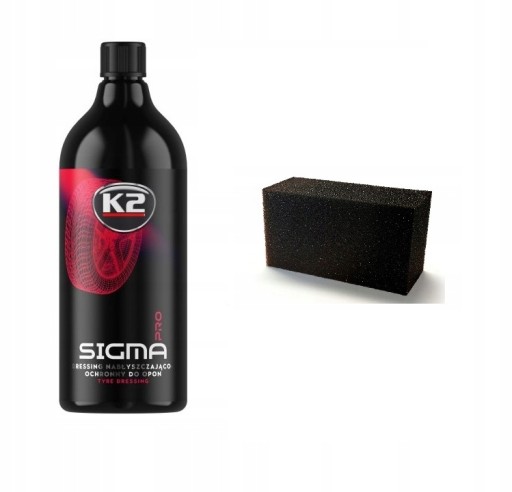 K2 SIGMA PRO DRESSING CZERNIDŁO DO OPON 1L GRATISY