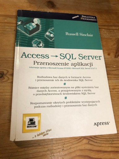 RUSSELL SINCLAIR ACCESS SQL SERVER