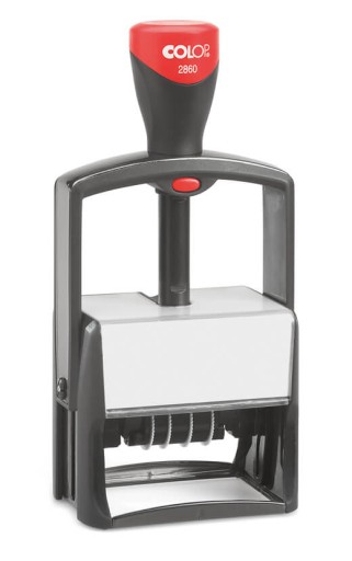 Pieczątka datownik Colop 2860 Microban