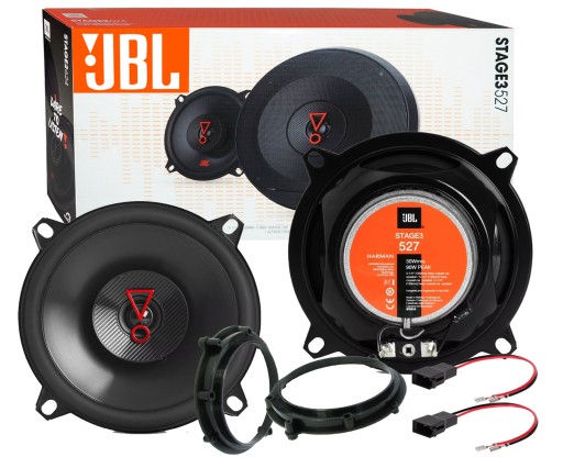 JBL STAGE3 527 GŁOŚNIKI AUDI A4 B5 DRZWI PRZÓD