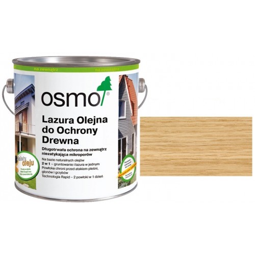 Osmo 701 Lazura Bezbarwna-Mat 2,5L