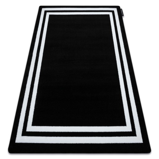 DYWAN GLAMOUR HAMPTON 160x220 RAMKA czarny #GR2925