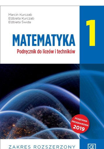 MATEMATYKA KL.1 LO PODR. ROZSZERZONY PAZDRO 2019