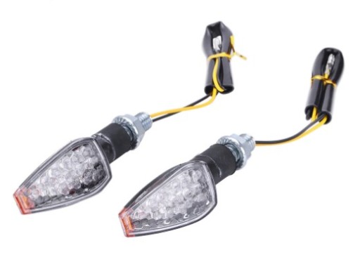 KIERUNKOWSKAZY LED MOTOCYKL STRZAŁKI TUNING 2szt