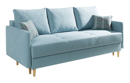 Kanapa YANTAI Sofa Rozkładana styl skandynawski sprężyny kieszeniowe