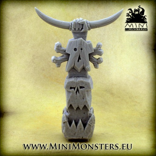ORKOWY TOTEM - WARHAMMER - dargo000
