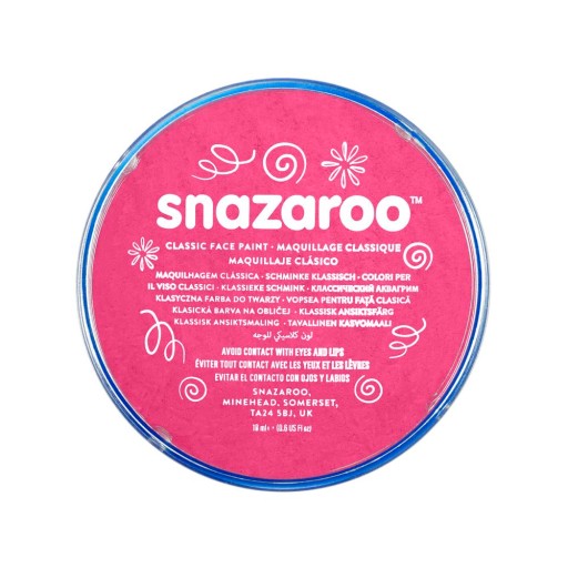 SNAZAROO Farba Farbki Do Twarzy 18ml FUKSJA