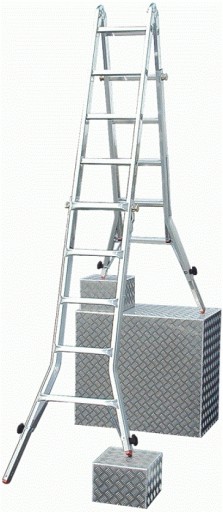 Drabina przegubowa PRO Krause TeleVario 4x5stopni