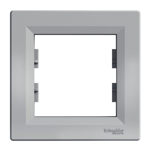 SCHNEIDER ASFORA RAMKA 1-KROTNA ALUMINIUM