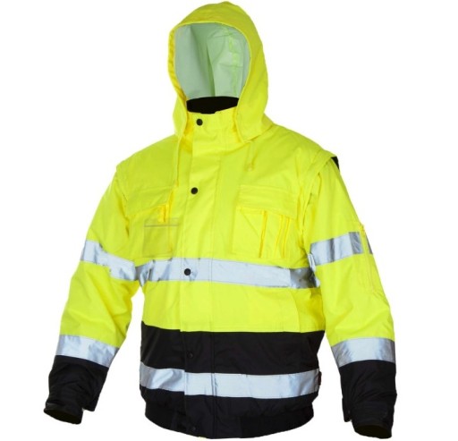 KURTKA ROBOCZA ZIMOWA OCIEPLANA GRUBA MOCNA r XL