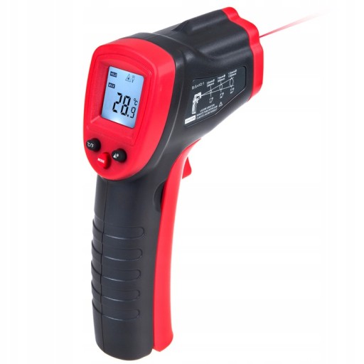 PIROMETR TERMOMETR LASEROWY BEZDOTYKOWY -50 +380