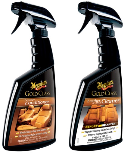 Meguiar's Gold Class Leather &Vinyl ZESTAW